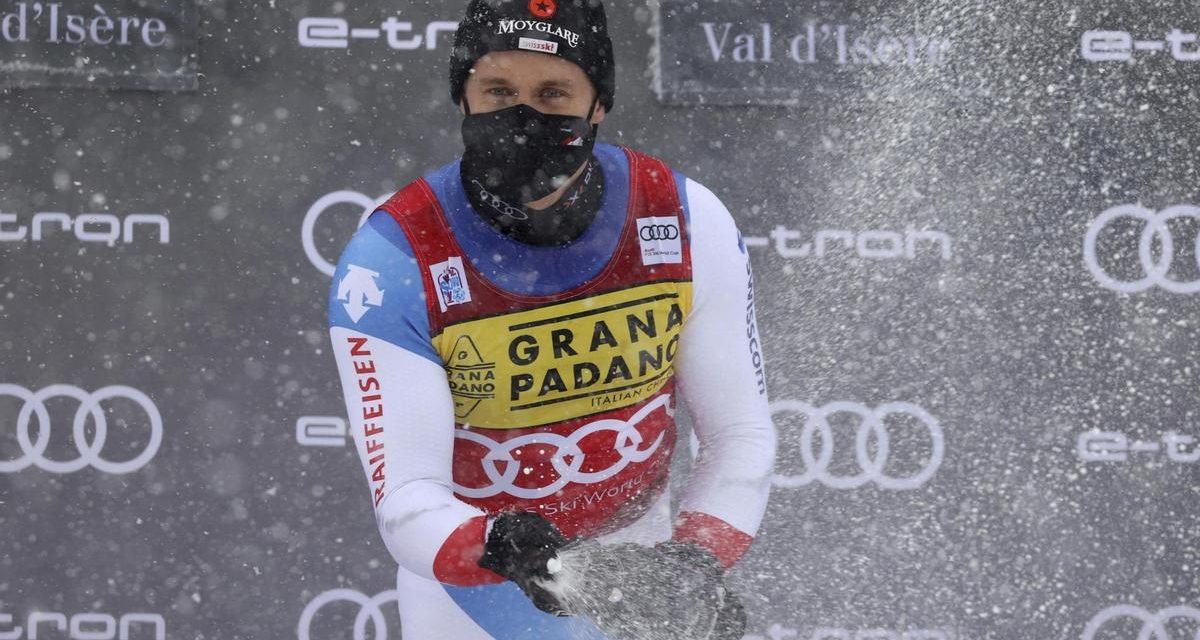Ski alpin:  Mauro Caviezel remporte le super-G de Val d’Isère
