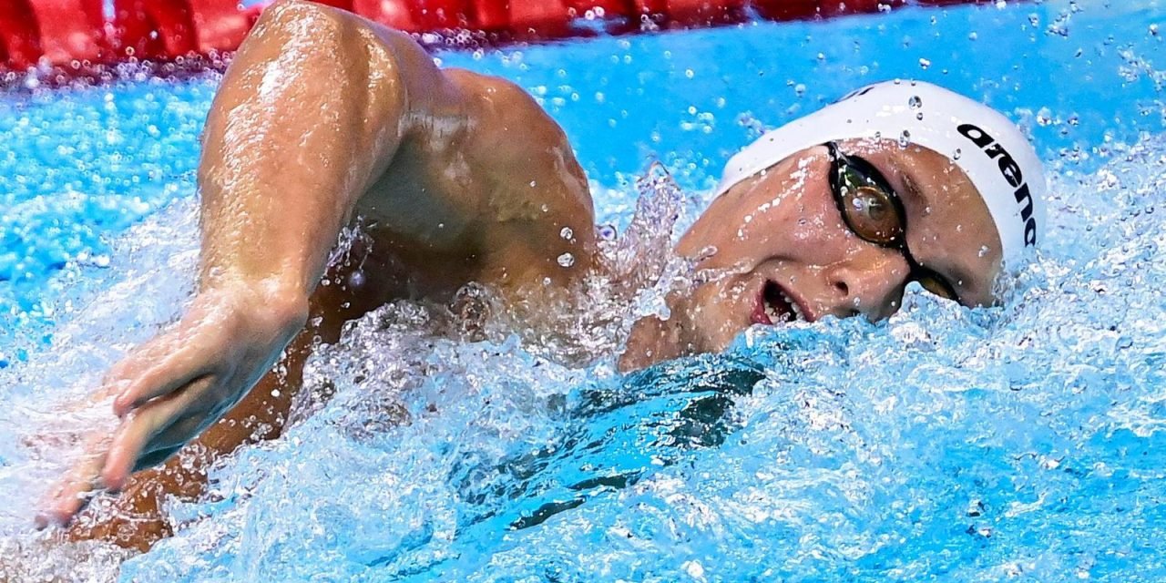 Les nageurs suisses s’illustrent, un record national tombe